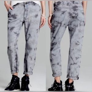 NWT L’agence La’T Tie Dye Boyfriend Pants